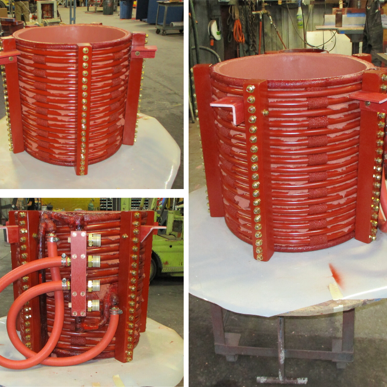 500lb induction coil after rebuild